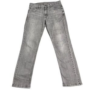 Levi's‎ 511 Slim Fit Men's Jeans 34x30 Classic Gray Straight Leg Denim Cotton